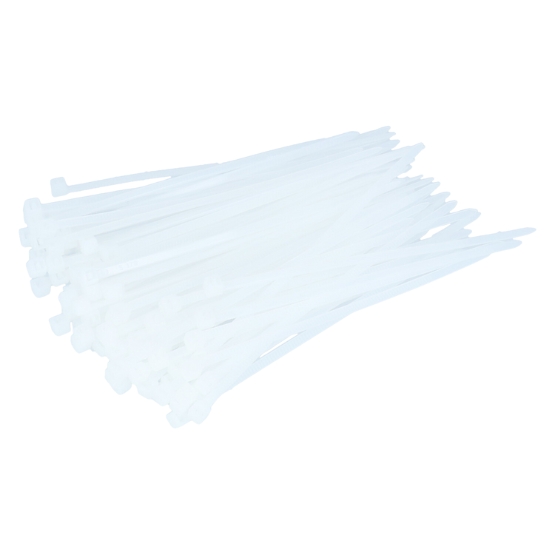 100 bundelbandjes nylon naturel 2,5 x 100 mm