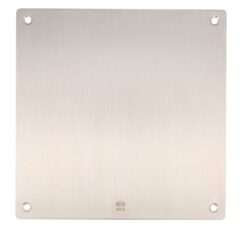 AMIG Afdekplaat vierkant RVS mat