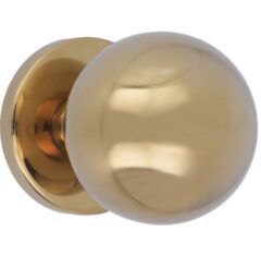 AMIG Vaste deurknop ø70mm messing kleur