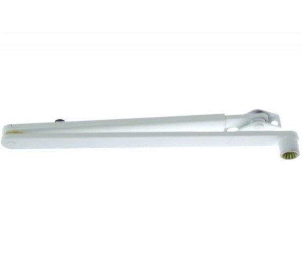 Arm voor GEZE deurdrangers 20004000 met vastzetinrichting wit