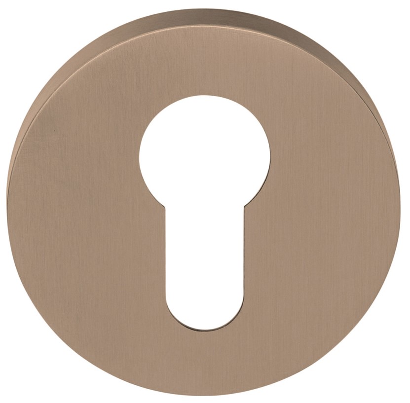 Cilinderplaatje ECLIPSE DRY53 PVD licht brons