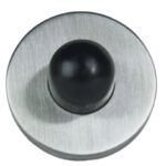 Deurbuffer wandmontage ø52x30mm rvs mat