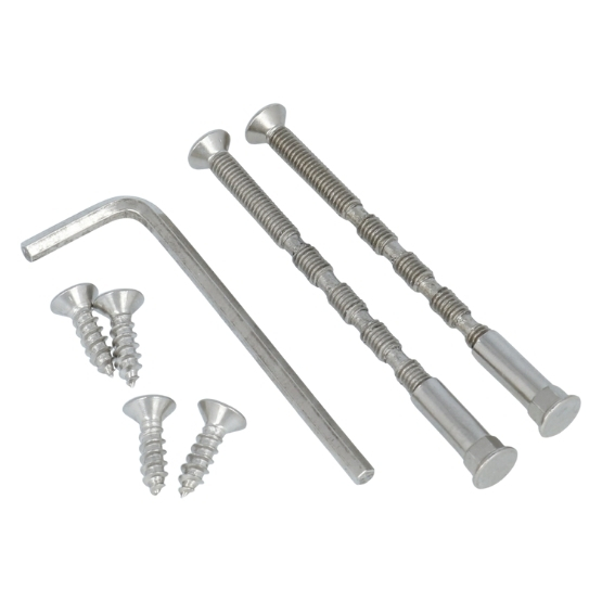 Deurklink BASICS LBIII-19 op ronde rozet PVD licht brons - Afbeelding 7