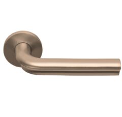 Deurkruk David Rockwell ECLIPSE DR100-G op rozet PVD licht brons