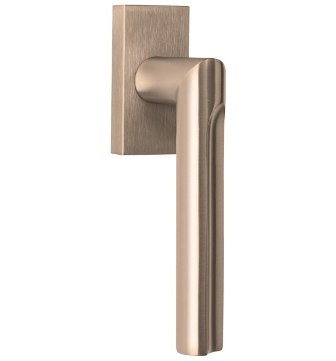 Draaikiepgarnituur ECLIPSE DR103-DK-O Links PVD licht brons