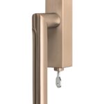 Draaikiepgarnituur ECLIPSE DR103-DKLOCK-O Rechts PVD licht brons