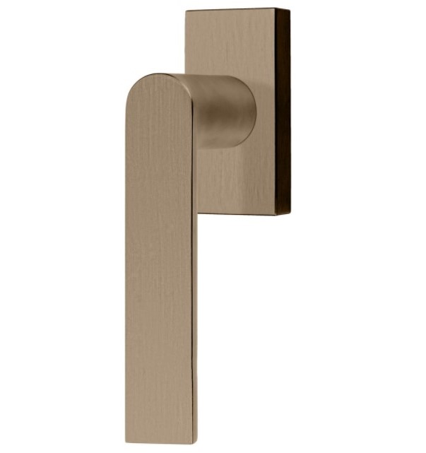 Draaikiepgarnituur Piet Boon ARC PBA101-DK Links PVD licht brons