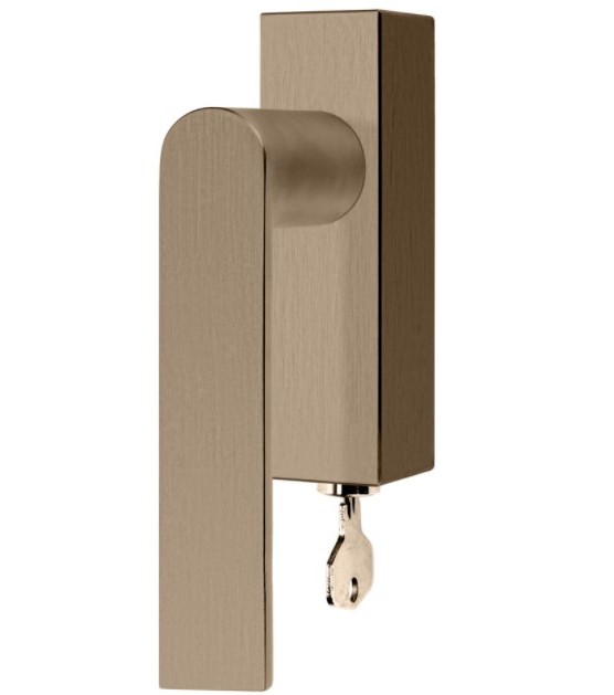 Draaikiepgarnituur Piet Boon ARC PBA101-DKLOCK Links PVD licht brons