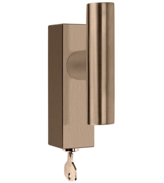 Draaikiepgarnituur Piet Boon INC PBI103-DKLOCK PVD licht brons