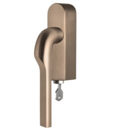 Draaikiepgarnituur RIVIO by Gensler GL100-DKLOCK-O rechts pvd licht brons