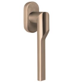 Draaikiepgarnituur RIVIO by Gensler GL101-DK-O links pvd licht brons