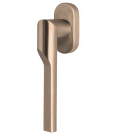 Draaikiepgarnituur RIVIO by Gensler GL101-DK-O rechts pvd licht brons