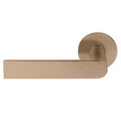 Enkele deurkruk links PIET BOON ARC PBA100-G PVD licht brons