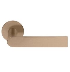 Enkele deurkruk rechts PIET BOON ARC PBA101-G PVD licht brons