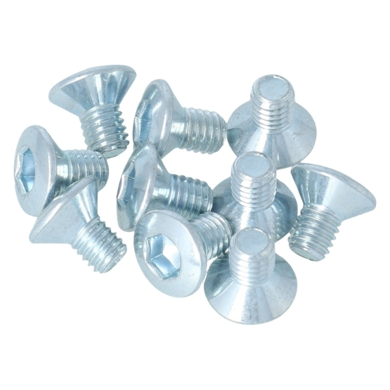 Inbusbout polynorm M6 tbv Z-paumelle 12x11.5mm staal verzinkt