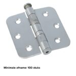 Kogellagerscharnier 76x76 mm rvs