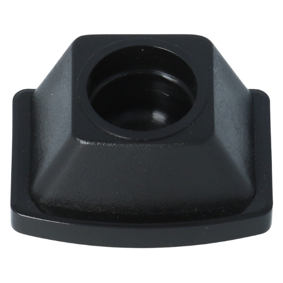 Kunststof aandrukdop zwart voor deurvastzetter ZE boven - Afbeelding 2