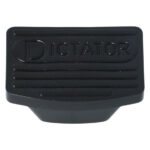 Kunststof aandrukdop zwart voor deurvastzetter ZE boven