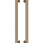 Set Deurgrepen PIET BOON ARC PBA400 PA 400 mm PVD licht brons