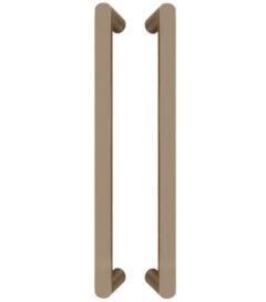 Set Deurgrepen PIET BOON ARC PBA400 PA 400 mm PVD licht brons