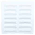 Schoepenrooster 250x250 mm aluminium wit