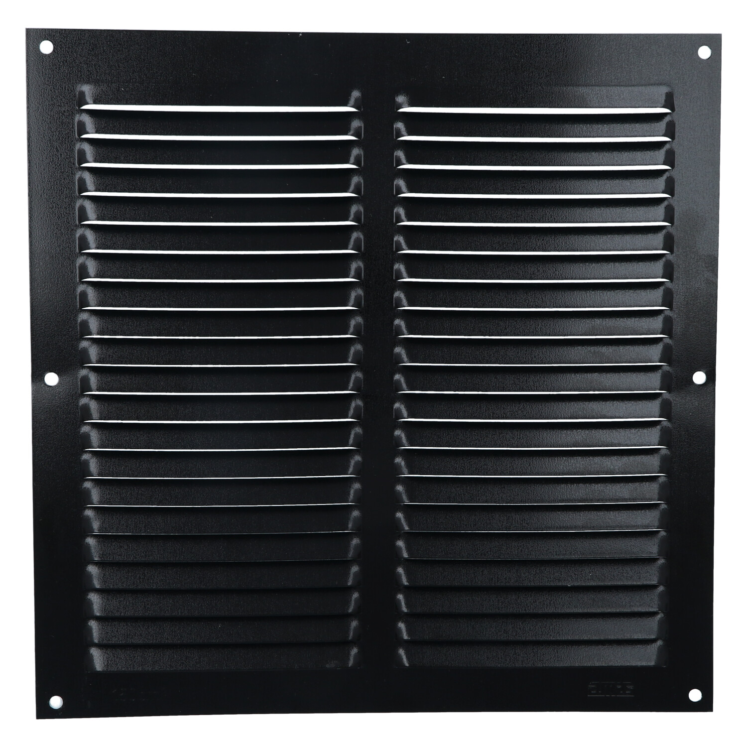 Schoepenrooster 250x250 mm aluminium zwart