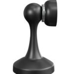 AMIG magnetische deurstopper Ø55x85mm rvs zwart