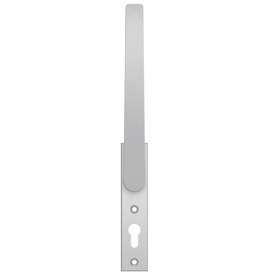 AXA hefschuifbeslag Edge binnenschild PC69 aluminium SKG3