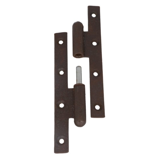 Deurpaumelle Rechts 160 x 60 mm ruw geroest