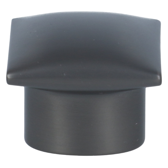 Knop kussentje 30x30 mm gunmetal - Afbeelding 3