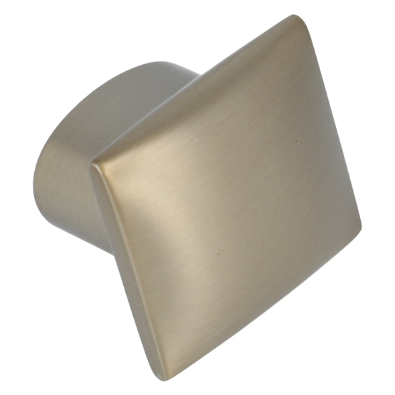 Knop kussentje 30x30 mm licht brons - Afbeelding 4