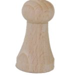 Meubelknop beuken 17 mm