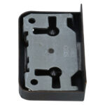 Opdekslot brons 15 mm met flap