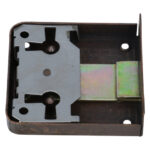 Opdekslot brons 40 mm met flap