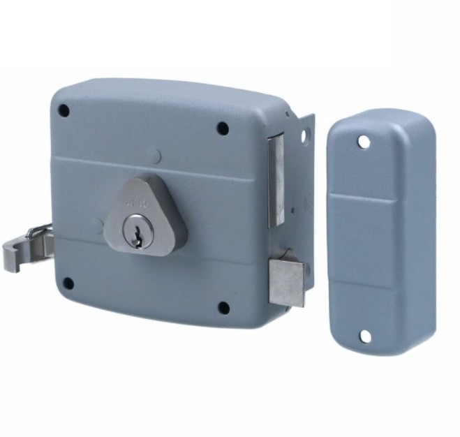 Oplegslot Cisa 50421 60 mm DIN links naar binnen draaiend vaste buitencilinder