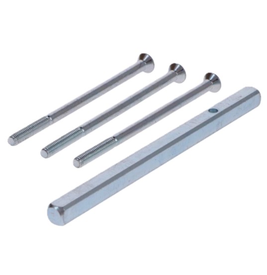 S2 VB3 montageset voor hefschuifbeslag greepgreep deurdikte 82-90 mm