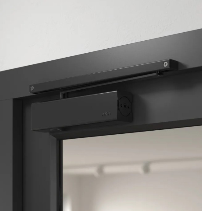 AXA deurdranger 7508 met glijarm sluitkracht 1-3 zwart - Afbeelding 3