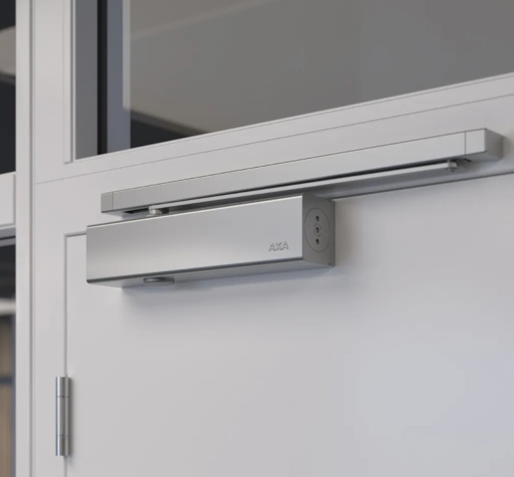 AXA deurdranger 7510 met glijarm sluitkracht 3-6 grijs - Afbeelding 3