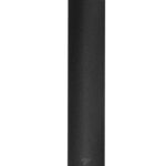 AXA veiligheidsschild Curve buiten blind aluminium zwart