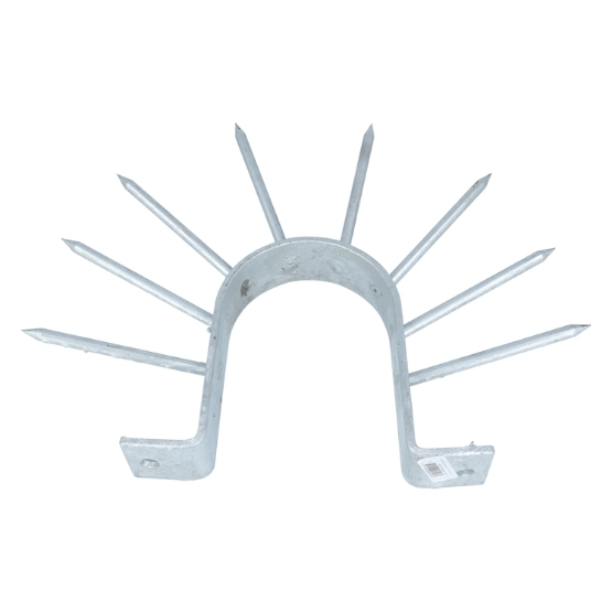 Anti klimbeugel halfrond verzinkt - Afbeelding 2