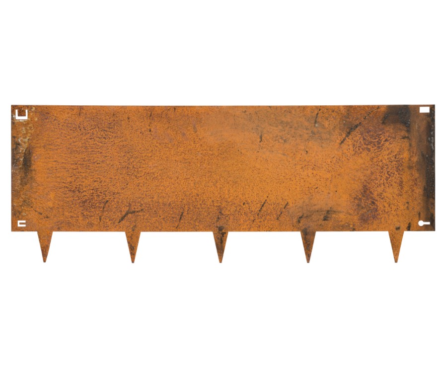 Cortenstaal borderrand 40x106 cm flexibel