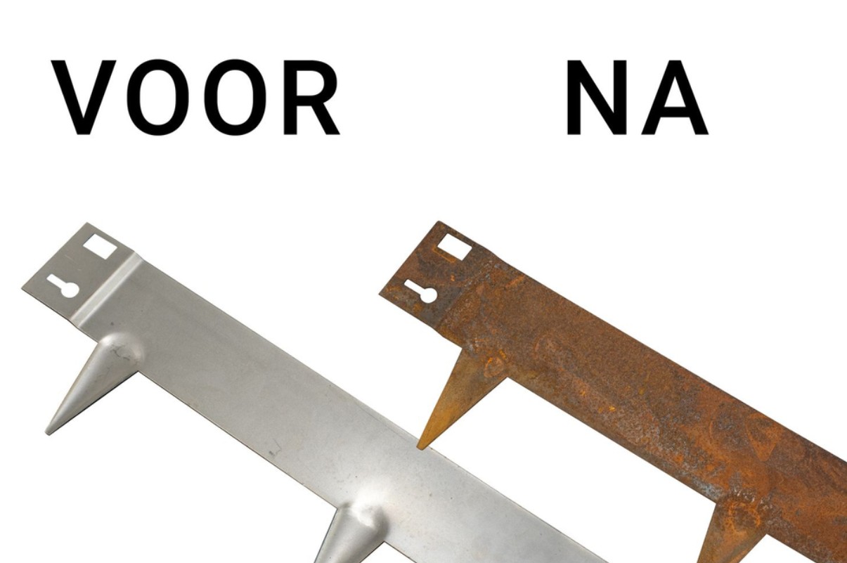 Cortenstaal borderrand 16x106 cm flexibel - Afbeelding 3