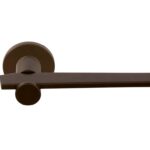 Deurkruk TENSE BB100-G op rozet brons