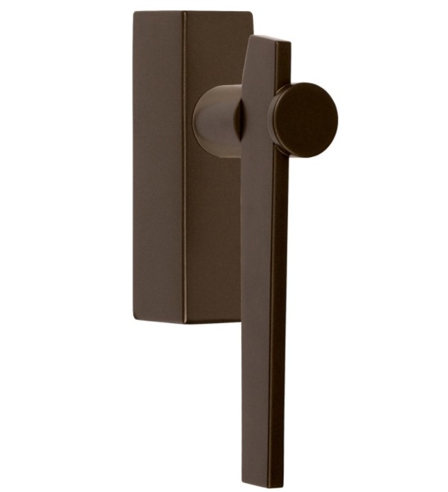 Draaikiepgarnituur TENSE BB100-DKLOCK links brons