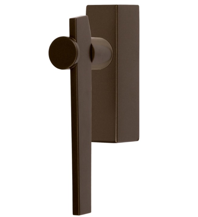 Draaikiepgarnituur TENSE BB100-DKLOCK rechts brons