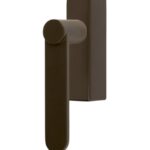 Draaikiepgarnituur TENSE BB103-DKLOCK rechts brons