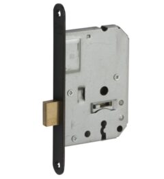 Nemef kastslot 12563 met zwarte voorplaat