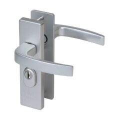 Nemef veiligheidsbeslag PC55 kortschild krukkruk 3407-II met kerntrek beveiliging SKG3 aluminium F1