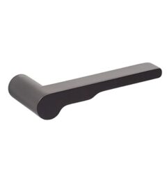 Nuda deurkruk Wind mat zwart