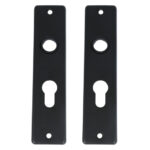 ODShop kortschild PC55 aluminium zwart